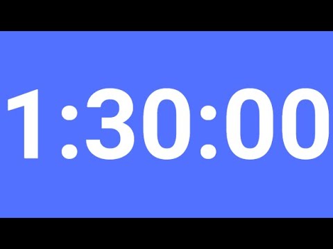 1 Hour 30 Minute Timer