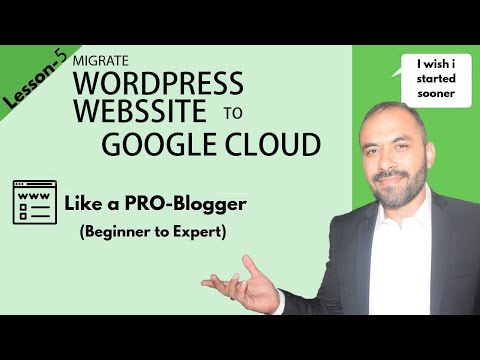 How To Transfer Migrate Copy of WordPress Website to Google Cloud Platform