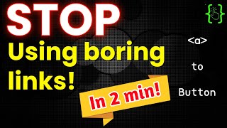 Styling HTML Anchor Tag (Link) To Look Like A Button | CSS Tutorial | Style link as button