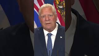 “Thank President Trump” for Canada’s big infrastructure push: Doug Ford