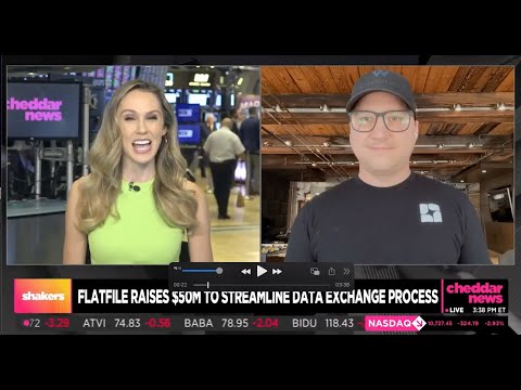 Flatfile CEO, David Boskovic on the Cheddar News Closing Bell