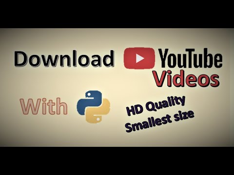 Python YouTube video downloader || python project for beginners || protect your privacy with this