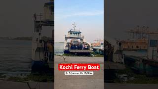 Kochi ferry Boat Service from Fort Kochi to Vipin #kochi #ferry #boat #travel #fortkochi
