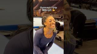 Gymnast grip strength challenge 💪#sports #gymnastics #gymnast #olympics #goldoveramericatour #sport