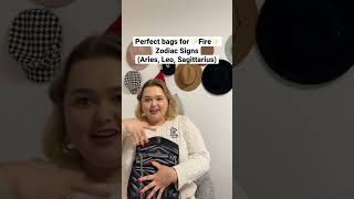 Zodiac Fashion Pt.3: statement and bold bags for #firesigns #leo #aries #sagittarius #zodiacsigns