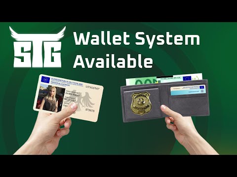 Fivem Wallet System - stg_wallet V2 ESX/QB