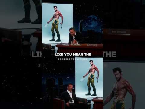 Hugh Jackman Is Ripped At 55 W/Ryan Reynolds #shorts