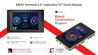 Elecrow CrowPanel ESP32-S3 Terminal 3.5" TFT RGB Touch Display | OEM Customization Support