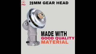 SNE033 28MM GEAR HEAD FOR SIDE PACK BRUSH CUTTER  #grasscuttingmachine #lawnmower #brushcutter #diy