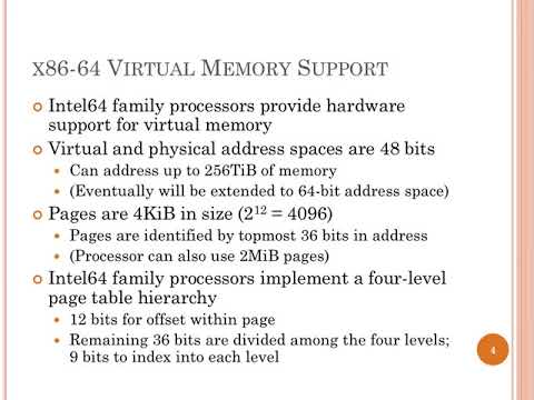 Lec24 x86 64 Page Directory And Ttable Entries