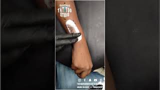 Tirth Name Tattoo