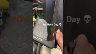 It’s back day #pov #backday #deathgrip #workout #gymlife  #gymaddict #fitness