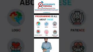 Programming is about these basic things #programminglanguage #acceleratepersona #programmingstudents