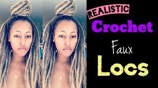REALISTIC CROCHET FAUX LOCS