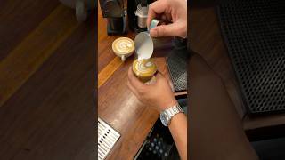 Good morning #coffee art#coffeeart #barista #youtubeshorts