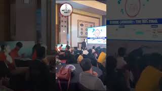 Quizmaster Ajay Poonia takes the stage ahead of #MettleMeet2024 Grand Finale.