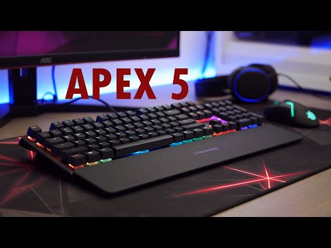 SteelSeries APEX 5 - The *Hybrid* with mechanical feel