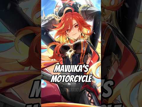 Mavuika’s Motorcycle came from DRAGONS 🔥 #hoyocreators #StandWithMavuika #genshinclip