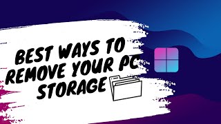 Best Ways To Remove Your Pc Storage🧰 By:- @idkthebossofficial