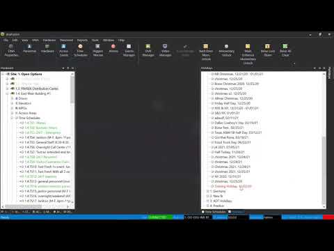 Tech Tip: Holidays and Time Schedules in DNA Fusion