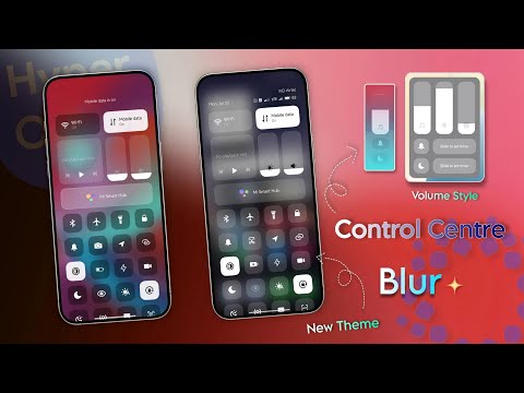 Mind - Blowing 🤯 Control Centre Theme For HyperOS ⚡ | 💯 Working In HyperOS |