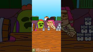jae-yong drinking with spike #brawlstars #brawlstarsanimation #brawltalk