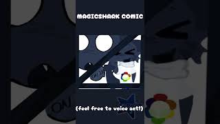 [ Magic shark comic ] Part 1 hehe?? #dandysworld #roblox #fypviralシ