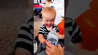 cute baby funny face and funny video make our mood very satisfying  @mr_azmaik
