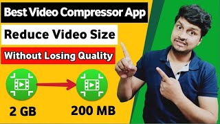 How To Reduce Video Size Without Losing Quality on Mobile | Best Video Compressor App (For Android)
