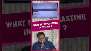 what is type casting in python ? | in Tamil | தமிழில்  |  #Shorts