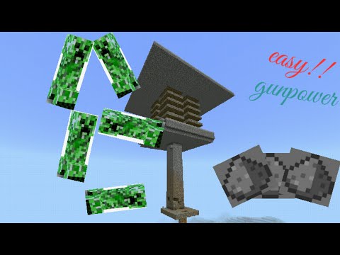 Efficient and afk minecraft bedrock and pocket edition crepper also give xp point !!