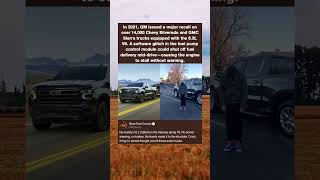 In 2021, GM issued a major recall on over 14,000 Chevy Silverado and GMC Sierra trucks equipped with