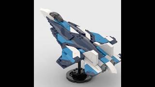 LEGO Sukhoi Su-57 Felon - Alternate Build of 2 x 31160 Race Plane