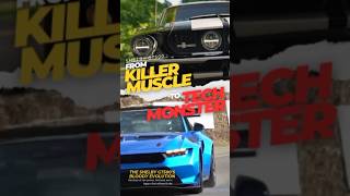 Shelby GT500 : From Killer Muscle to Tech Monster #ShelbyGT500 #Carhistory #Musclecar