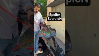 Spoiler for Mahindra Scorpio N ScorpioN Accessories Modified Modification Saiga Parts #saigaparts
