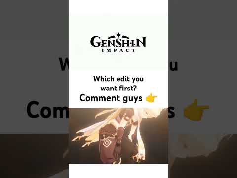 Please comment which one you want first - Genshin impact - Natlan #genshinteapot #genshinimpactedit