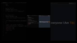 Animated And Auto Type Text Design using Html, CSS & Javascript UI @YouTube @youtubecreators