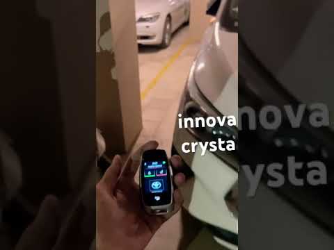 Toyota Innova, Innova crysta, Fortuner, smart Key, touch Key, touchscreen Key
