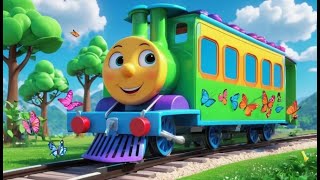 The Train on the Track Goes Choo Choo | Train Song for Kids | Educational and Kids Songs
