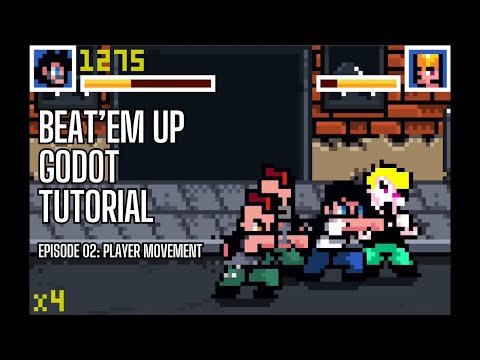 Create a Beat 'em up game in Godot! (Part 02/20: Player Movement)