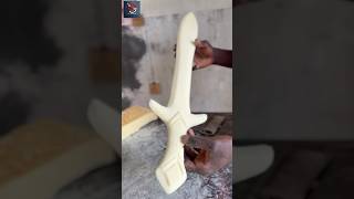 Epic Sword Making with Basic Tools – DIY Workshop Skills #satisfying #growinghands #shorts #diy #tip