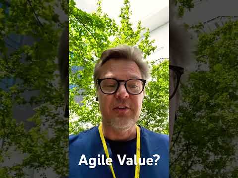 Most important #agile value? #shorts #agilecoaching