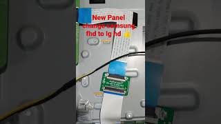Samsung full hd to hd panel change