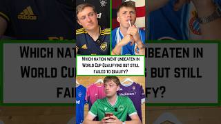 UNBEATEN In World Cup Qualifying But Still FAILED To Qualify?!?! 🤯🤔