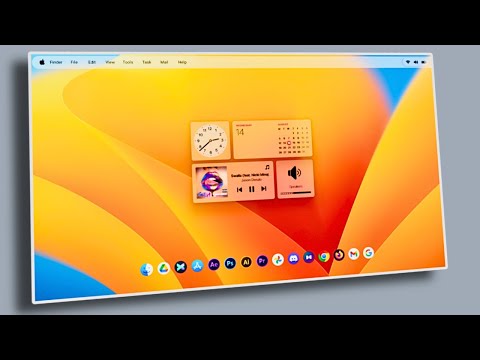 How To Give Windows 11 A Stylish Macos Makeover With Dynamic Wallpaper