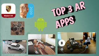 Top 3 android AR Apps . By - TECH HELPER