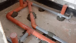 Bathroom MEP / Floor Piping/ floor MEP work in Doha qatar , gulf country, Saudi , Dubai, uae, Oman