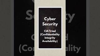 CIA Triad