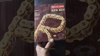 New rolon brass chain sprocket 🥰...#rolonchainsporcket #rolon #r15v3 #r15v3modifiedindia