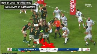 Springboks Exploit the Law – But Why Didn’t the Ref Blow the Whistle?